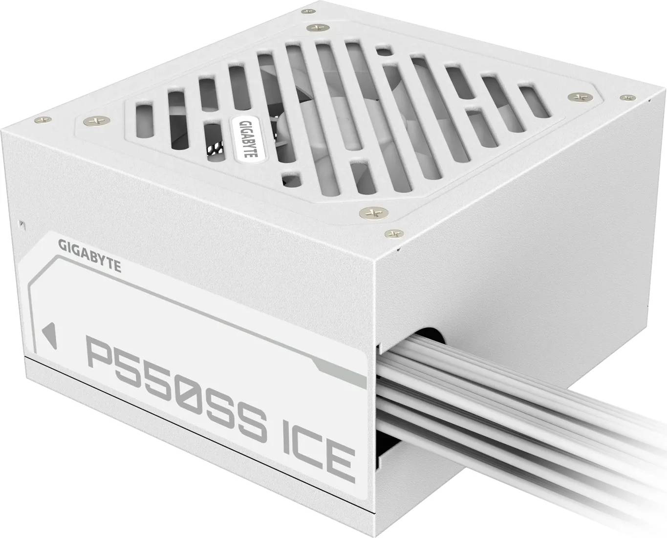 Блок питания 550Вт, Gigabyte P550SS Ice, 80 Plus Silver, APFC, ATX