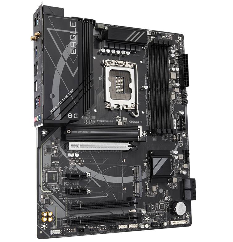 Материнская плата Gigabyte Z790 EAGLE AX, LGA1700, (HDMI, DP), 4xDDR V, ATX