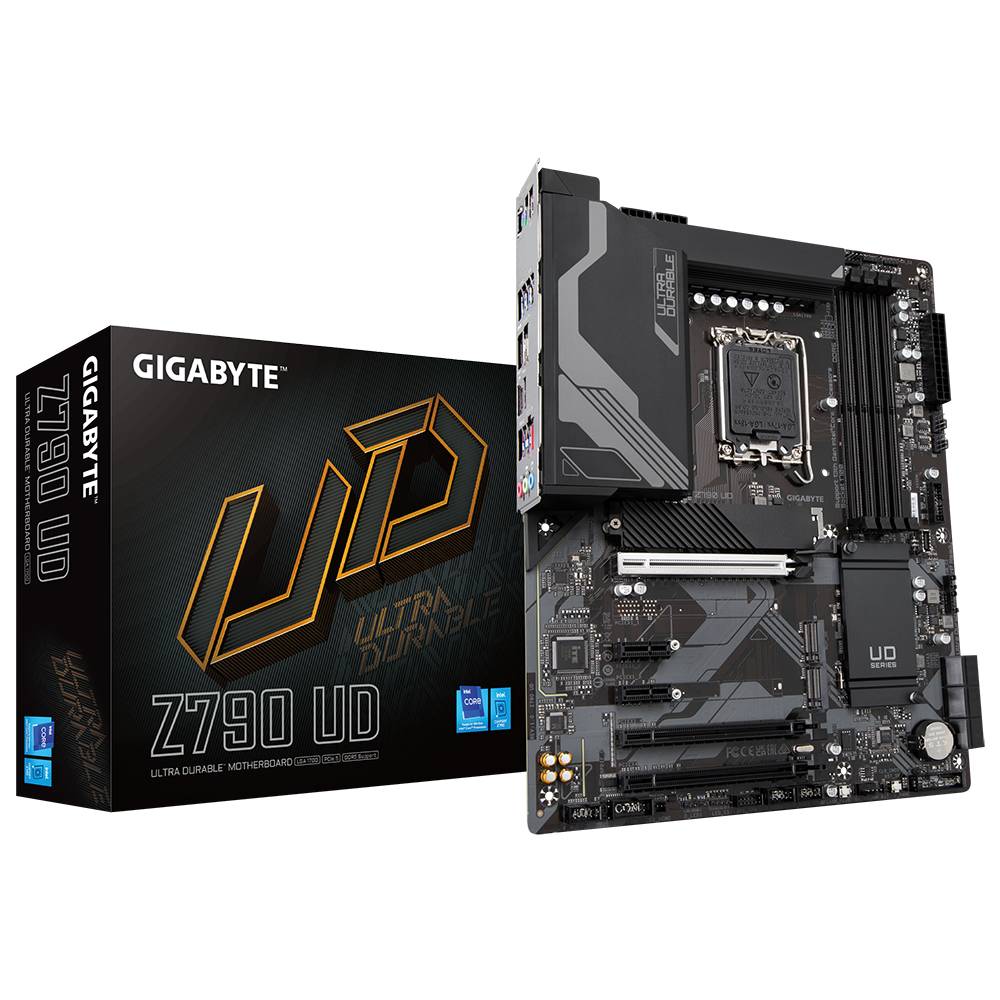 Материнская плата Gigabyte Z790 UD, LGA1700, (HDMI, DP), 4xDDR V, ATX