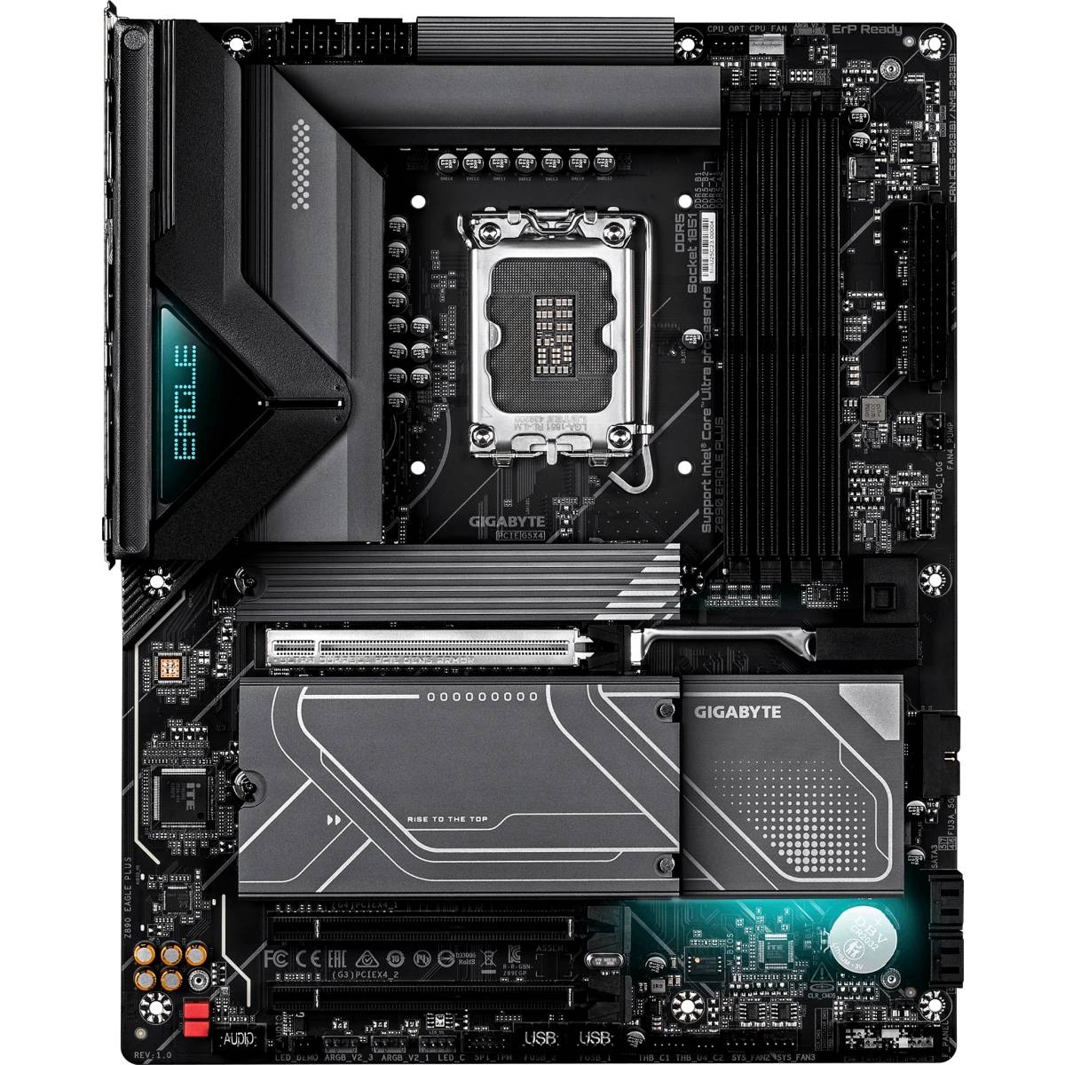 Материнская плата Gigabyte Z890 EAGLE Plus, LGA1851, (DP), 4xDDR V, ATX