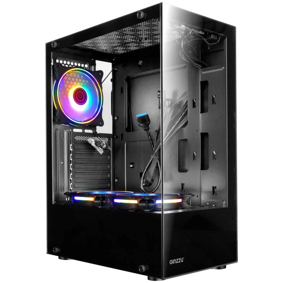 Корпус Ginzzu CL305, без БП, ATX