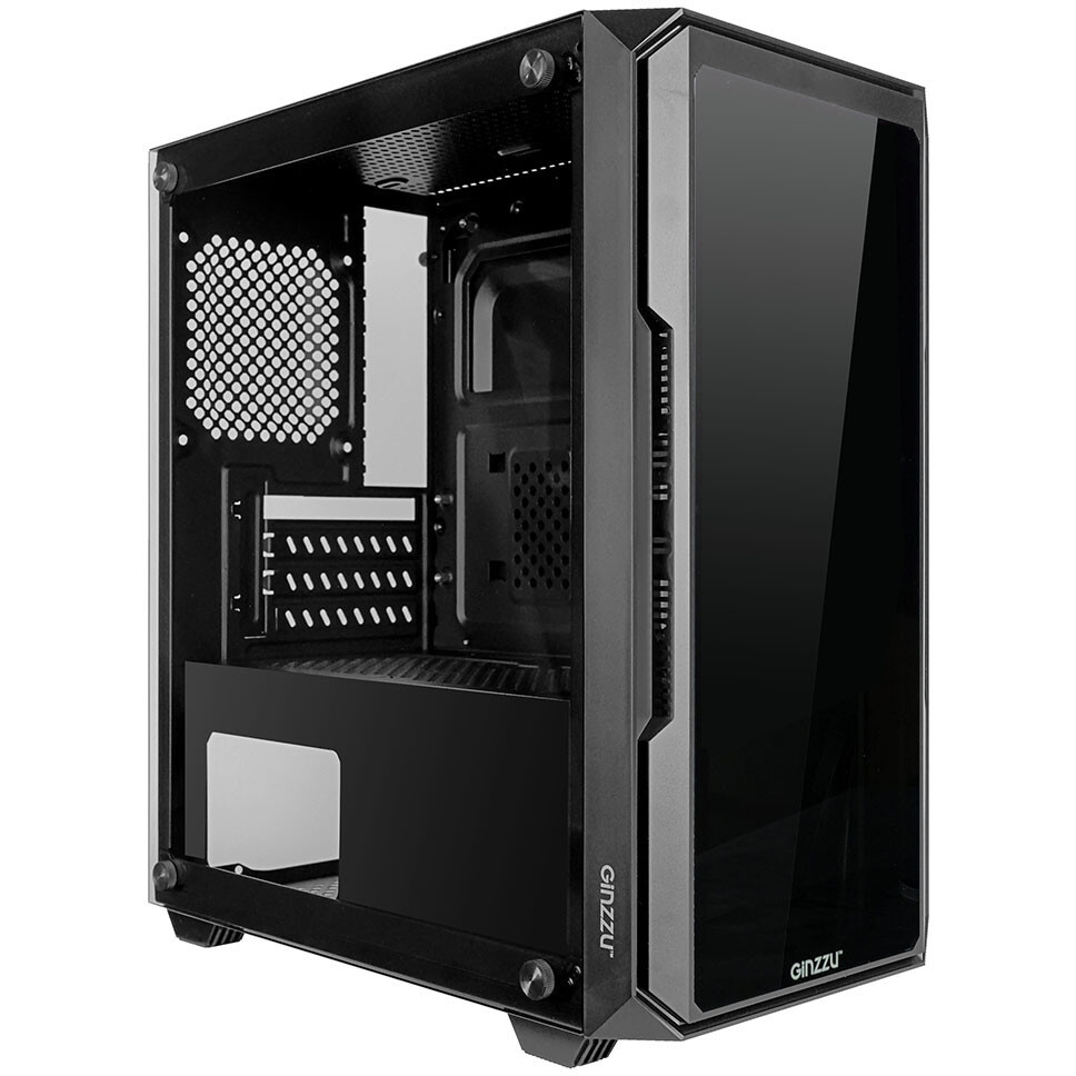 Корпус Ginzzu CL590, без БП, mATX