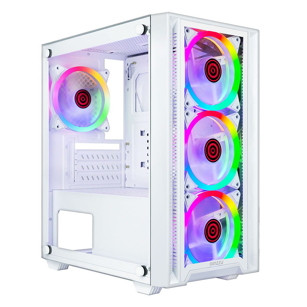 Корпус Ginzzu CL620, без БП, mATX