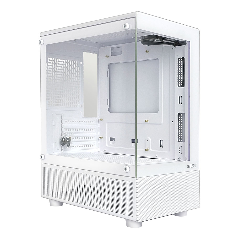 Корпус Ginzzu RX480 White, без БП, mATX