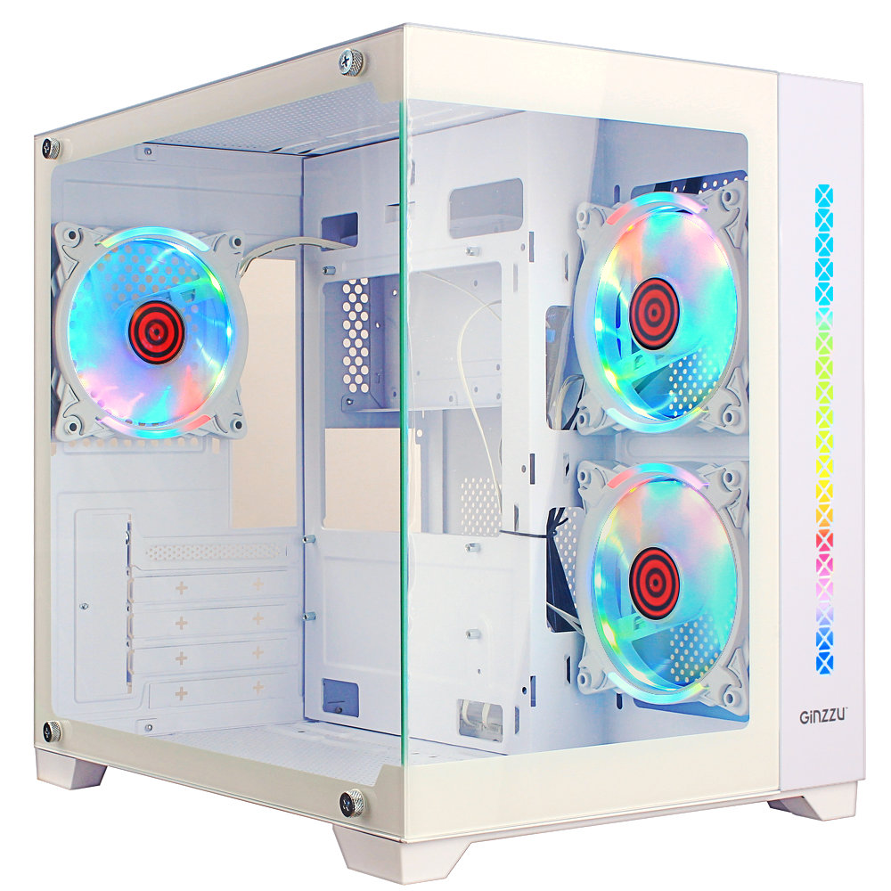 Корпус Ginzzu V490, без БП, mATX