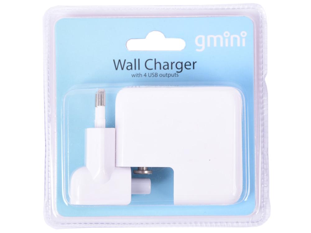 Зарядное устройство Gmini GM-WC-184-4USB, белый