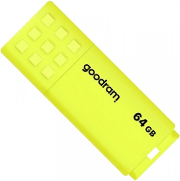 64Gb GoodRAM UME2 UME2-0640Y0R11, USB2.0, желтый