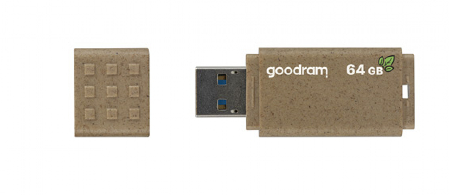 64Gb GoodRAM UME3-0640EFR11, USB3.0, коричневый