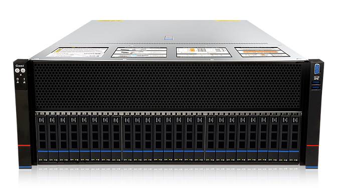 Серверная платформа Gooxi SY4108G-D24R-G4 (0.95.004.1058) 2xLGA4710, 32xDDR V, 24x2.5", 4x2700Вт, 4U