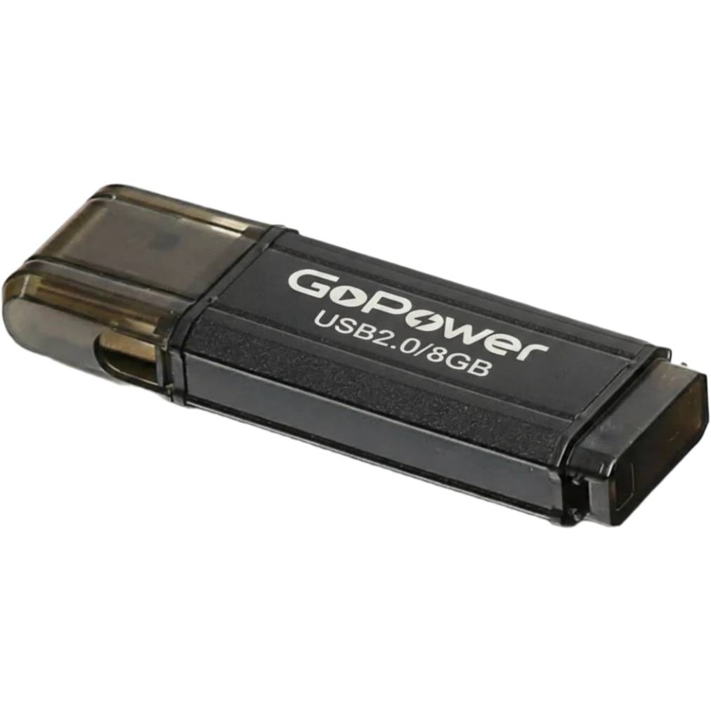 8Gb GoPower HIT Black (00-00035947), USB2.0
