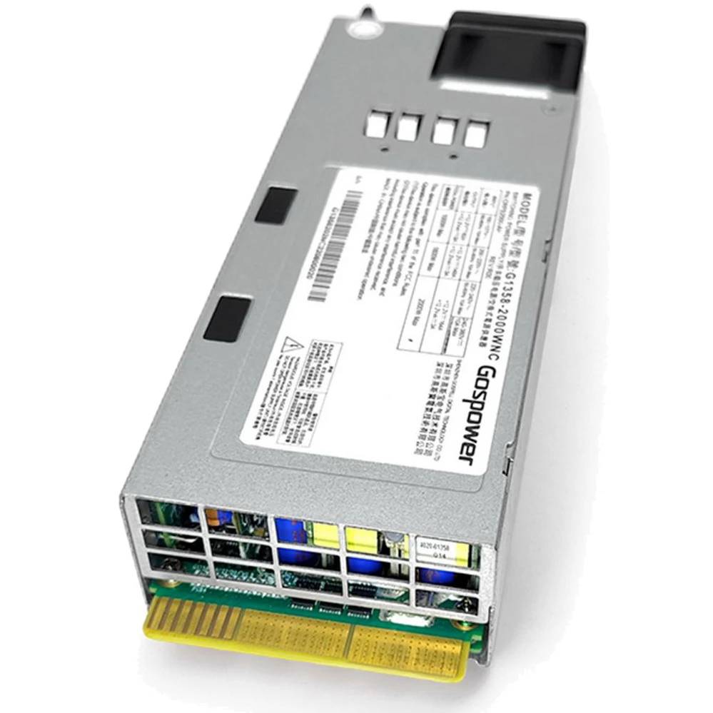Блок питания 1600Вт, Gospower G1358-1600WNAA 1600W, APFC, FlexATX