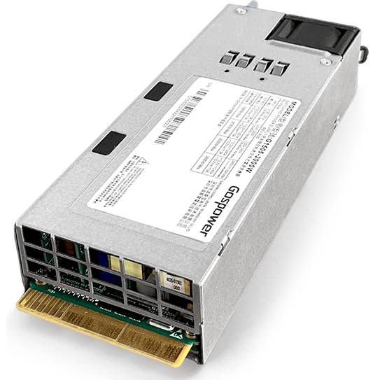 Блок питания 3200Вт, Gospower G1505-3200W, 80 Plus Titanium, APFC, FlexATX (OEM)