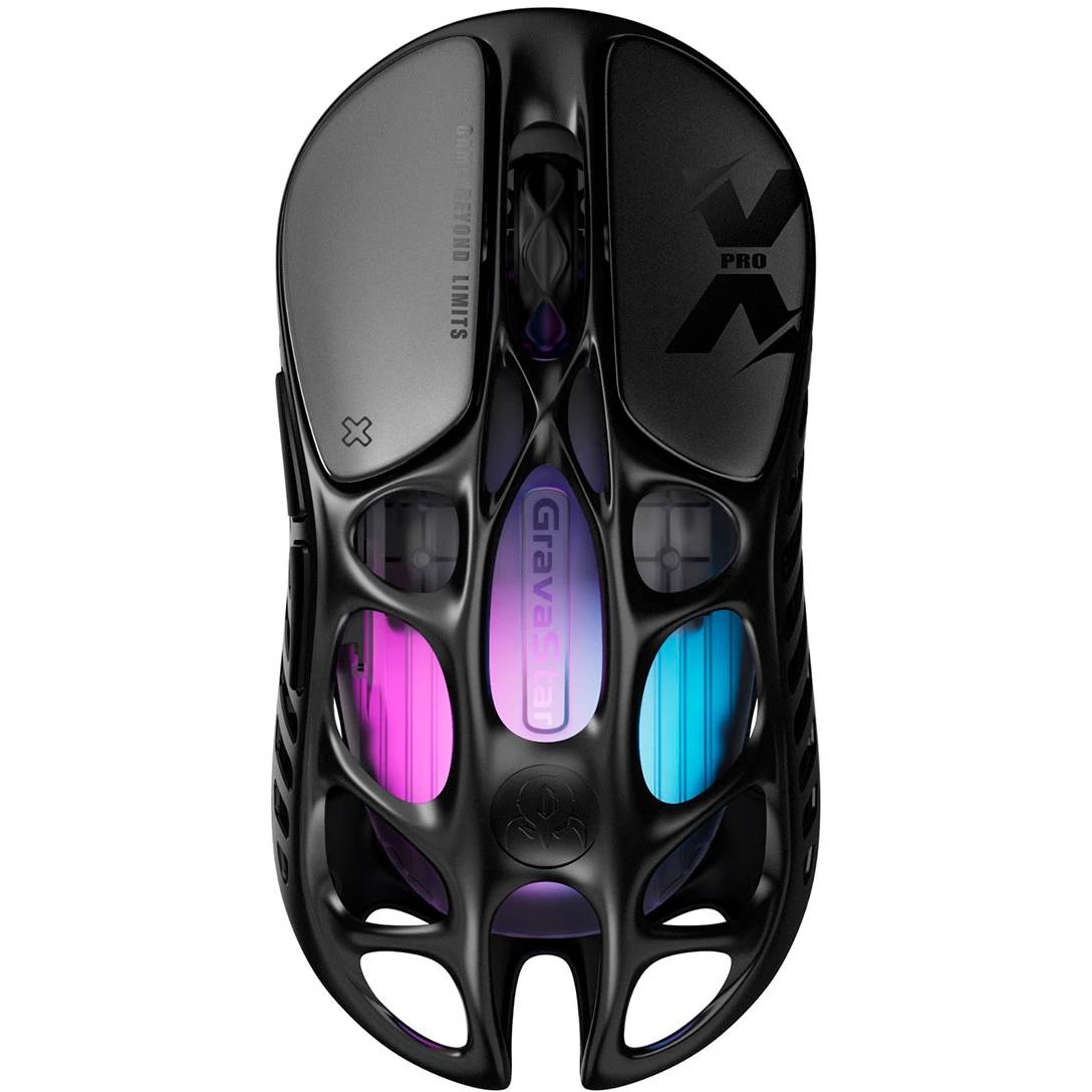 Мышь Gravastar Mercury X Pro Galaxy Black (6972448923316), черный