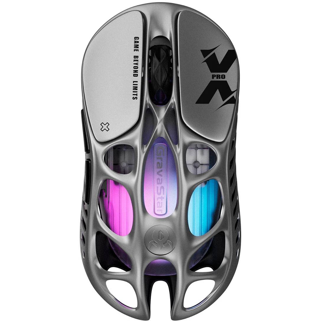 Мышь Gravastar Mercury X Pro Grey (6972448923354), серый