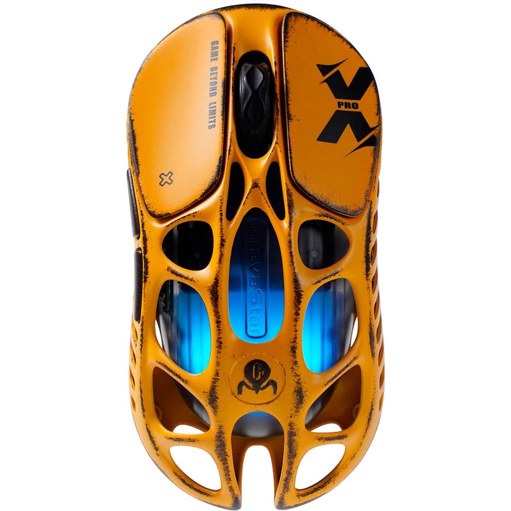 Мышь Gravastar Mercury X Pro Yellow (6972448923422), желтый