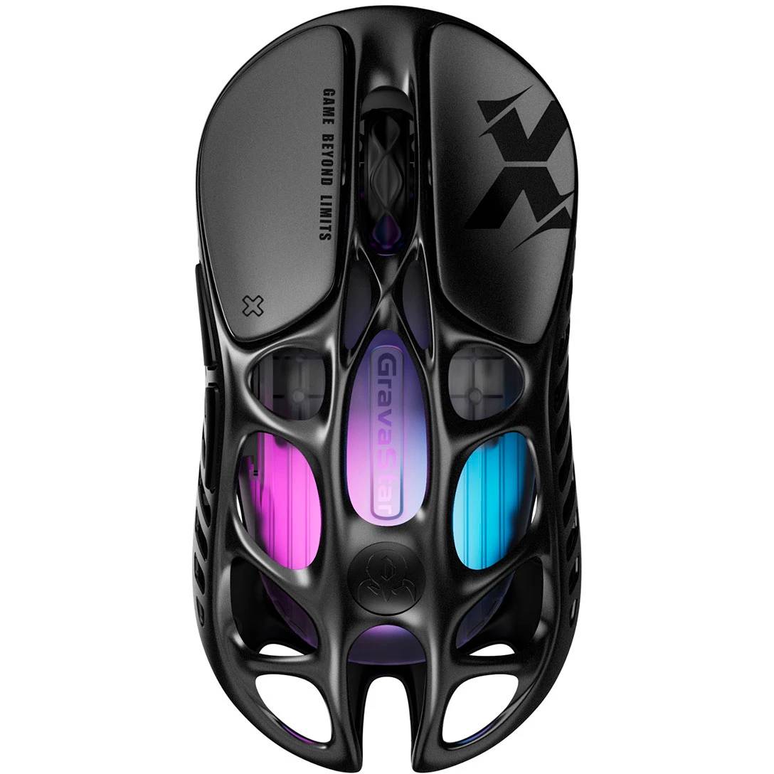 Мышь Gravastar Mercury X Black (6972448923378), черный