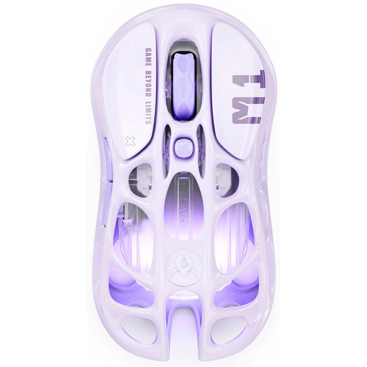 Мышь Gravastar Mercury M1 Pro Lavender Purple (6972448924306), фиолетовый