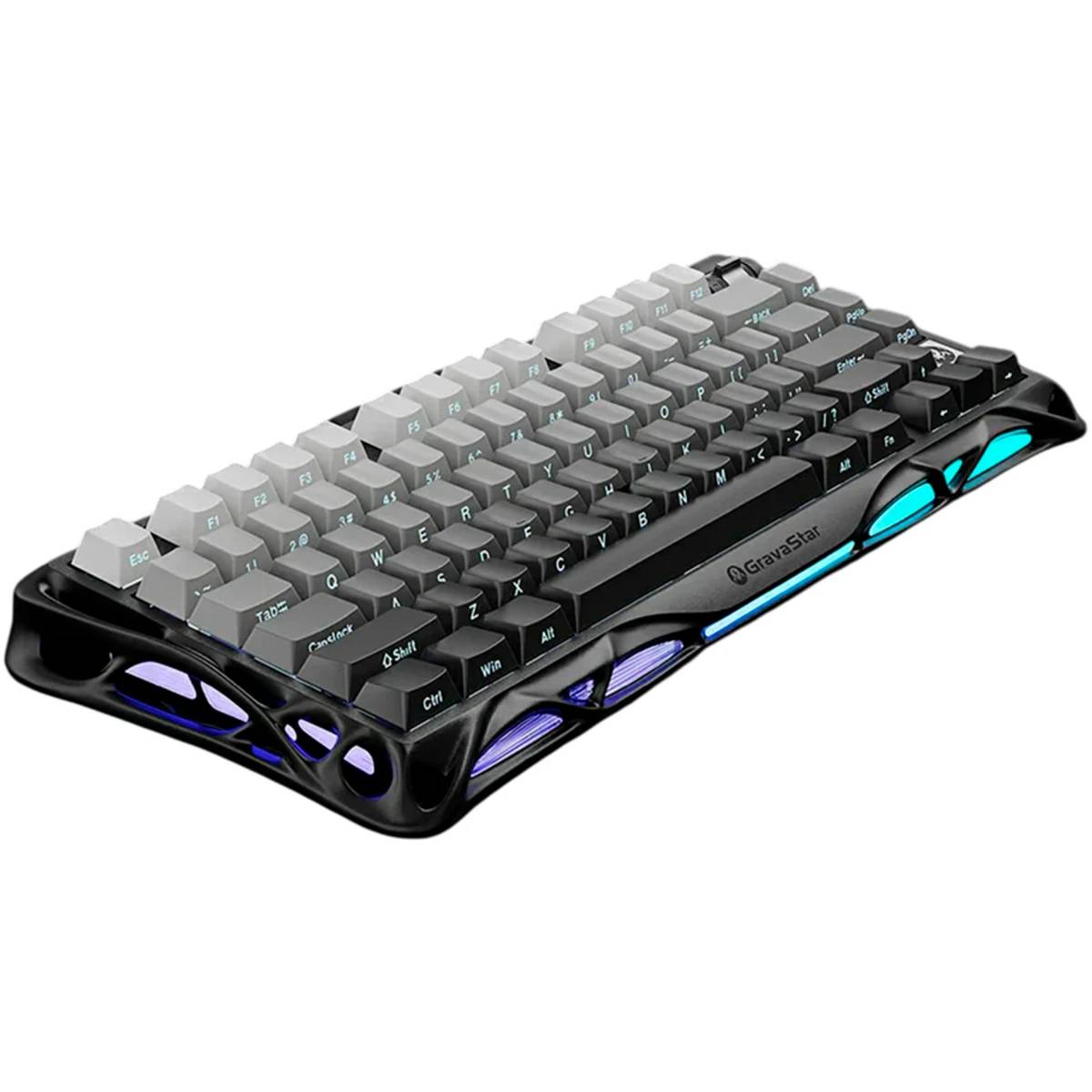 Клавиатура Gravastar Mercury K1 Gradient Black (6972448924405), черный