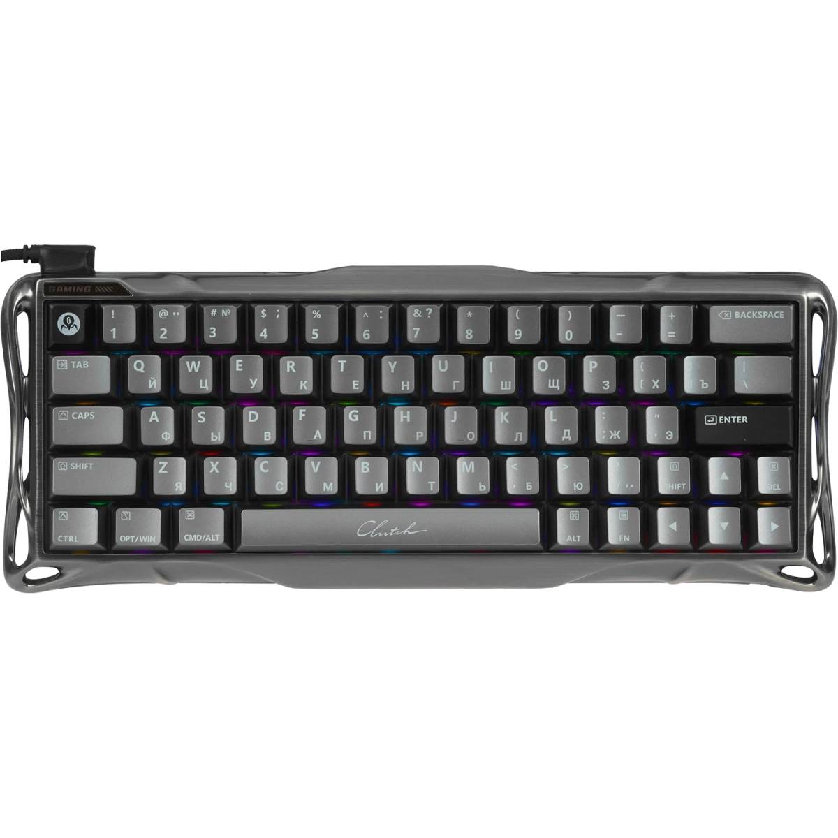 Клавиатура Gravastar Mercury V60 Pro XTAL Black (6972448924986), черный