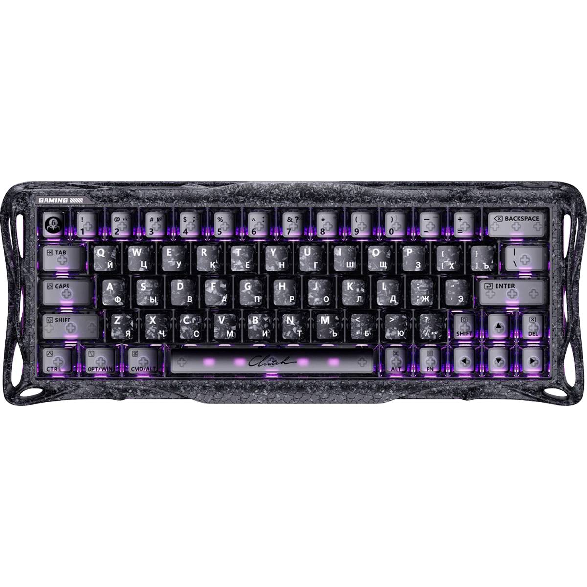 Клавиатура Gravastar Mercury V60 Pro CyberFrost Black (6972448925877), черный