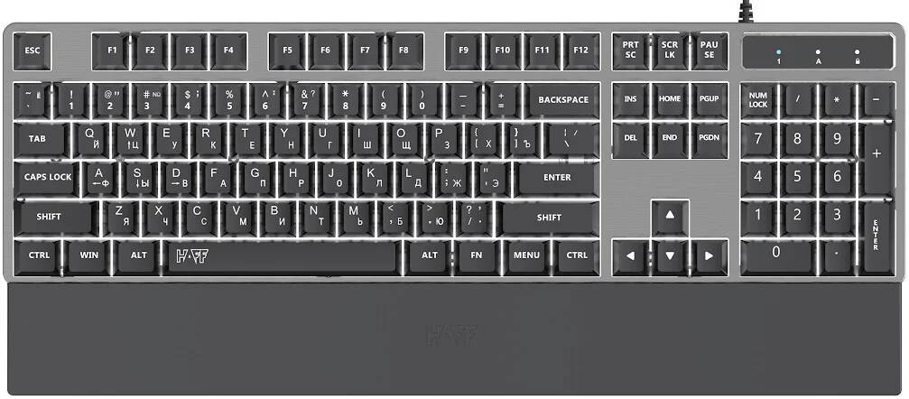 Клавиатура HAFF Gravix (KBD-GK150), черный