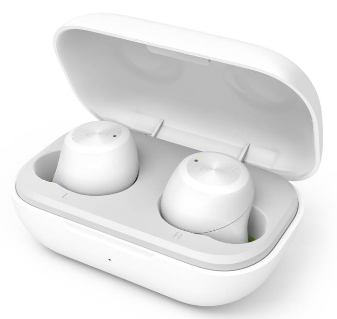 Гарнитура Hama Spirit Chop, белый-зеленый