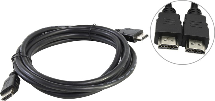 Кабель HDMI (19M) - HDMI (19M), 1.8м, Sven