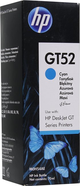 Картридж HP GT52, голубой M0H54AE