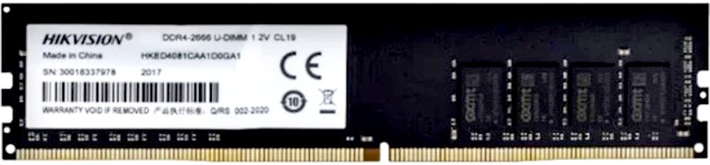 Оперативная память 16Gb Hikvision HKED4161DAB1D0ZA1/16G, DDR IV, PC-21300, 2666MHz