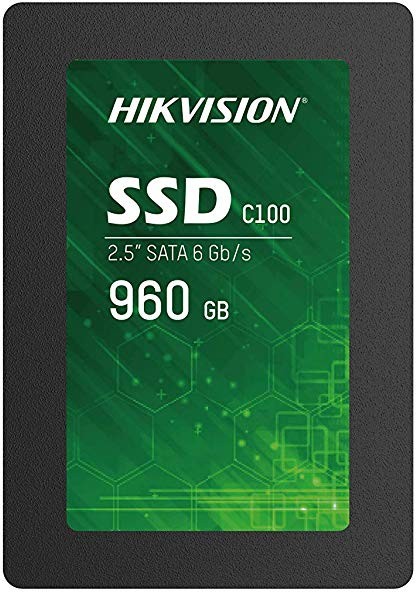 960Gb SSD Hikvision C100 HS-SSD-C100/960G, 2.5", (520/400), SATA III