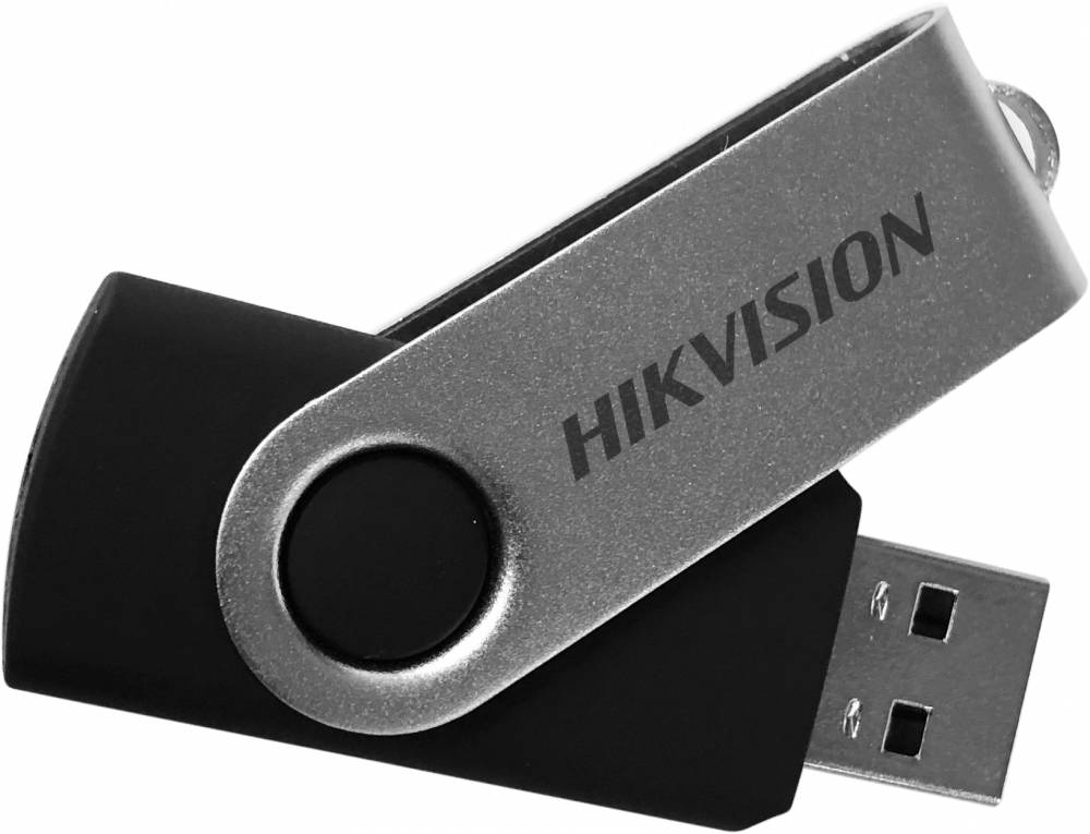 32Gb Hikvision M200S HS-USB-M200S/32G/U3, USB3.0, Silver/Black