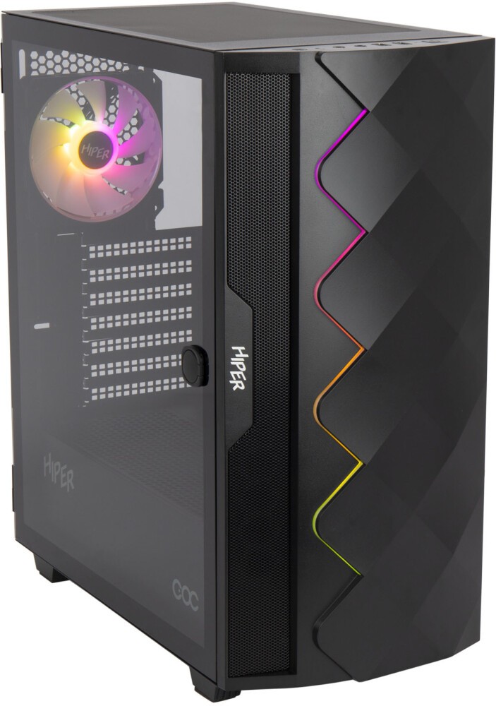 Корпус Hiper DCB черный, без БП, E-ATX