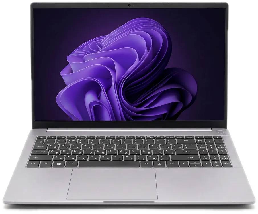 Ноутбук Hiper FACTUM W15D, 15.6" IPS, Ryzen 5 7430U/ 16Gb/ 256SSD/ W11/ Gray (FW15D-R5743R16N2W6WPG)