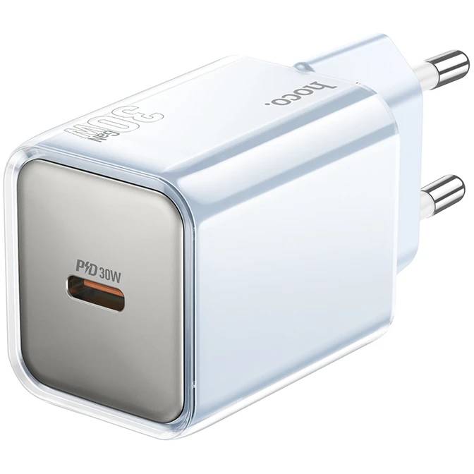 СЗУ HOCO N47 Glorious (6942007635370), синий, USB Type-C, 30W
