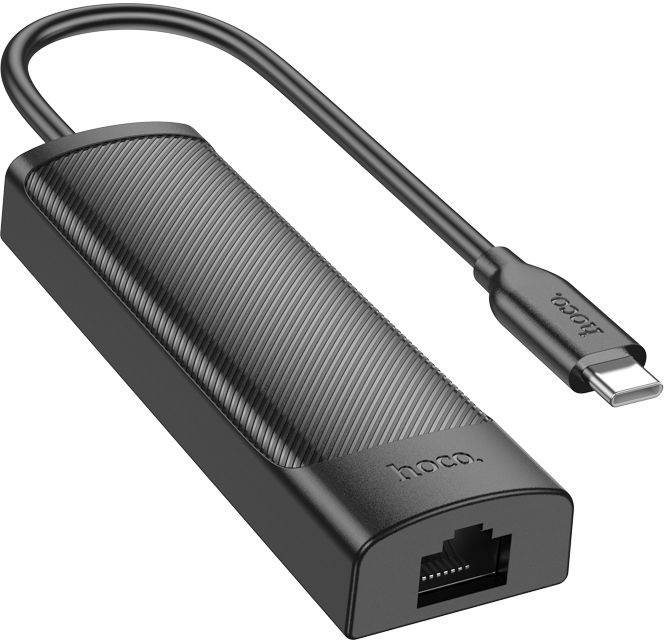 Разветвитель USB Type-C HOCO HB42, черный