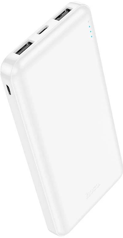 Внешний аккумулятор 10000мАч Hoco J100 White
