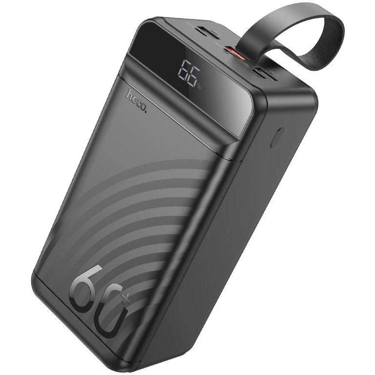 Внешний аккумулятор 60000мАч Hoco J123C Black