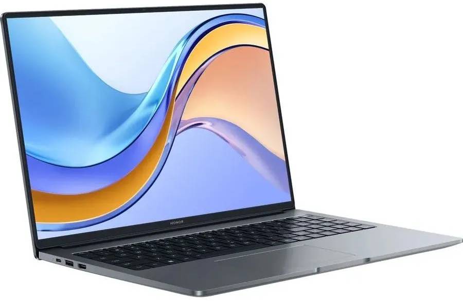 Ноутбук Honor MagicBook X 16 BRN-F56 (5301AFHH), 16" IPS, Core i5 12450H/ 16Gb/ 512SSD/ W11/ Gray