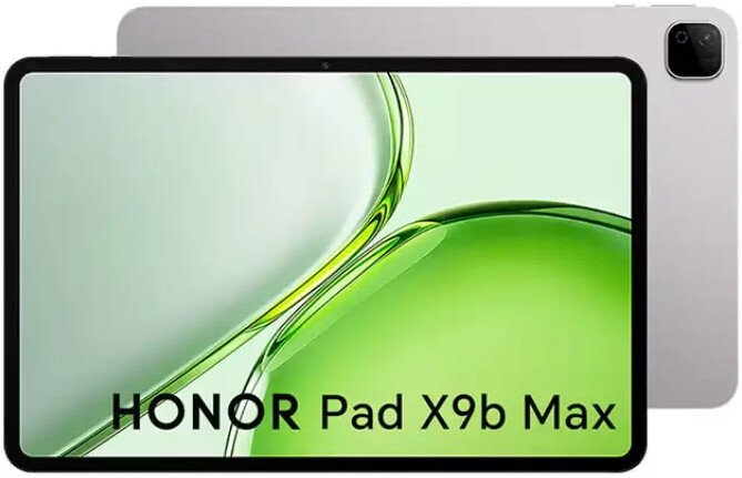 Планшет Honor Pad X9b Max YAG-W19, Wi-Fi, 13", 4/256GB, Gray (5301AULG)