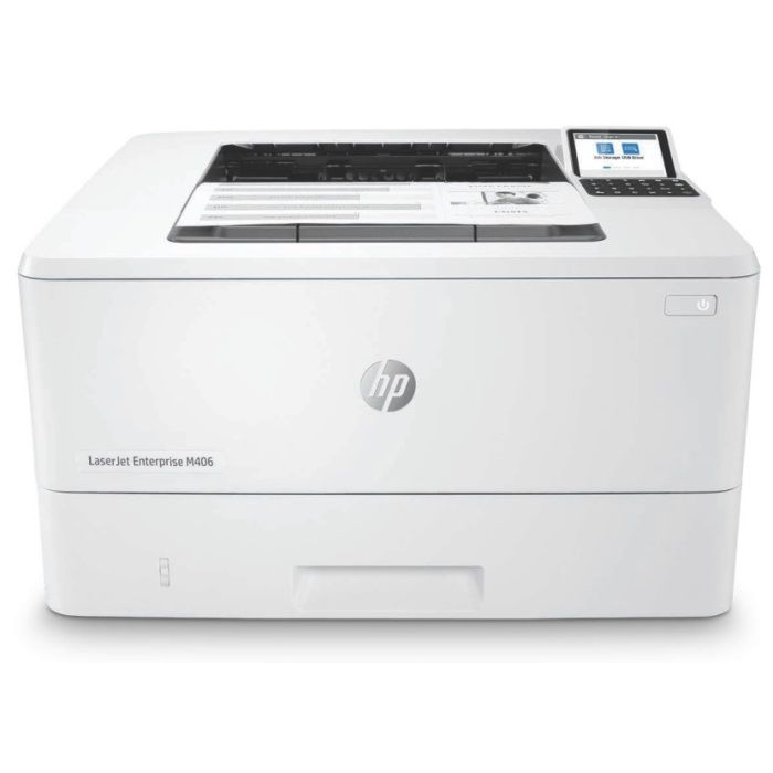 Принтер HP LaserJet Enterprise M406dn (3PZ15A), A4