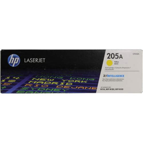 Картридж HP 205A, желтый CF532A