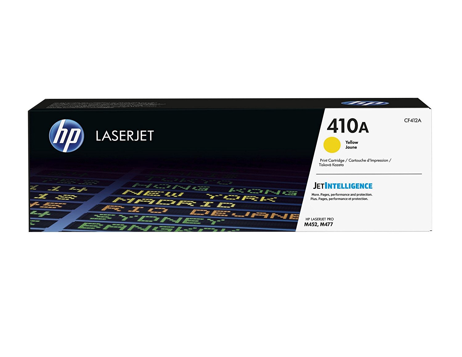 Картридж HP 410A, желтый CF412A