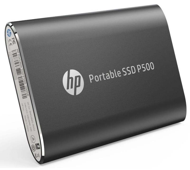 Внешний SSD 1Tb HP P500 1F5P4AA, USB Type-C, Black