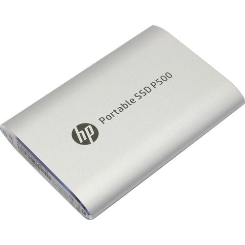 Внешний SSD 1Tb HP P500 1F5P7AA, USB Type-C, Silver