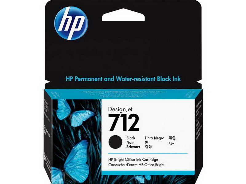 Картридж HP 712, черный 3ED70A