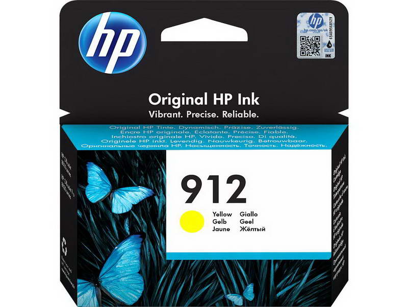Картридж HP 912, желтый 3YL79AE