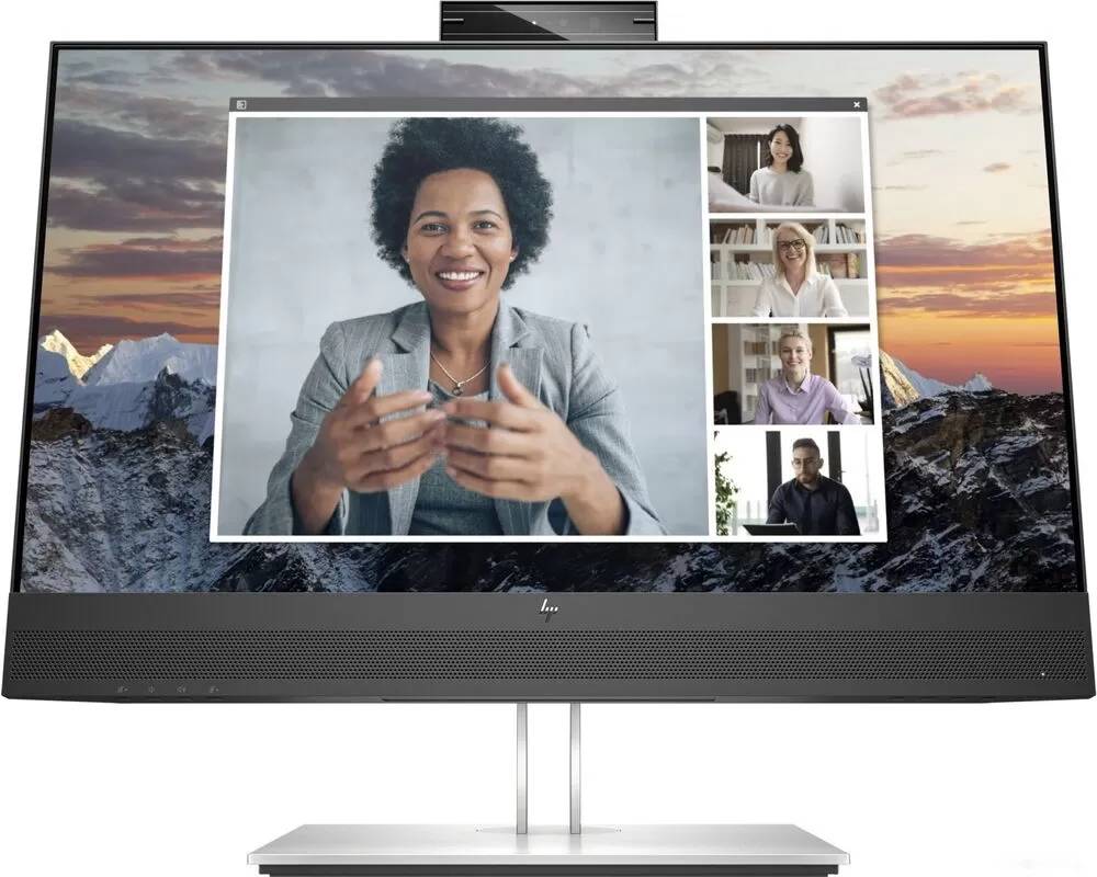 Монитор 23.8" HP E24m G4 (40Z32AA), 1920x1080, IPS, 75Hz, Speakers (HDMI, DP, USB Type-C)