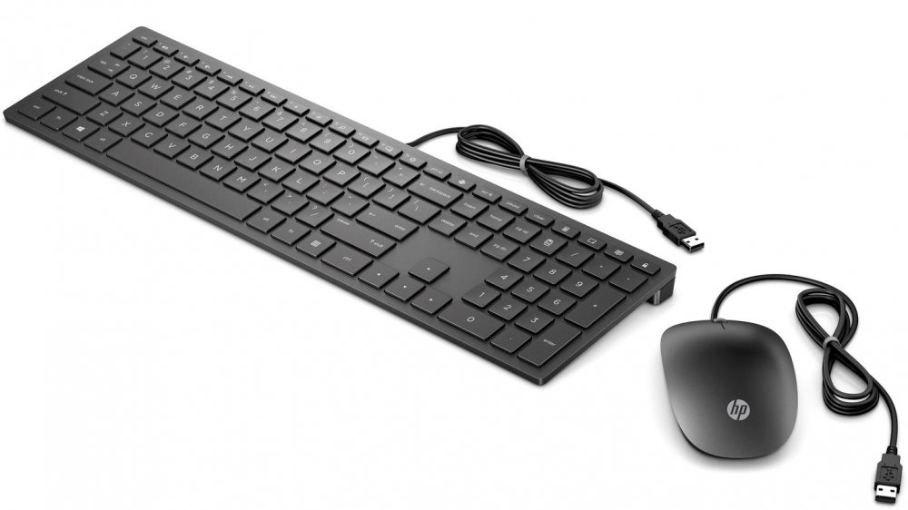 Набор HP Pavilion 400 Wired, черный (4CE97AA)