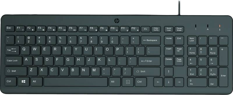 Клавиатура HP 150 664R5AA, черный