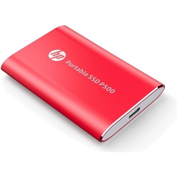 Внешний SSD 250Gb HP P500 7PD49AA, USB Type-C, Red